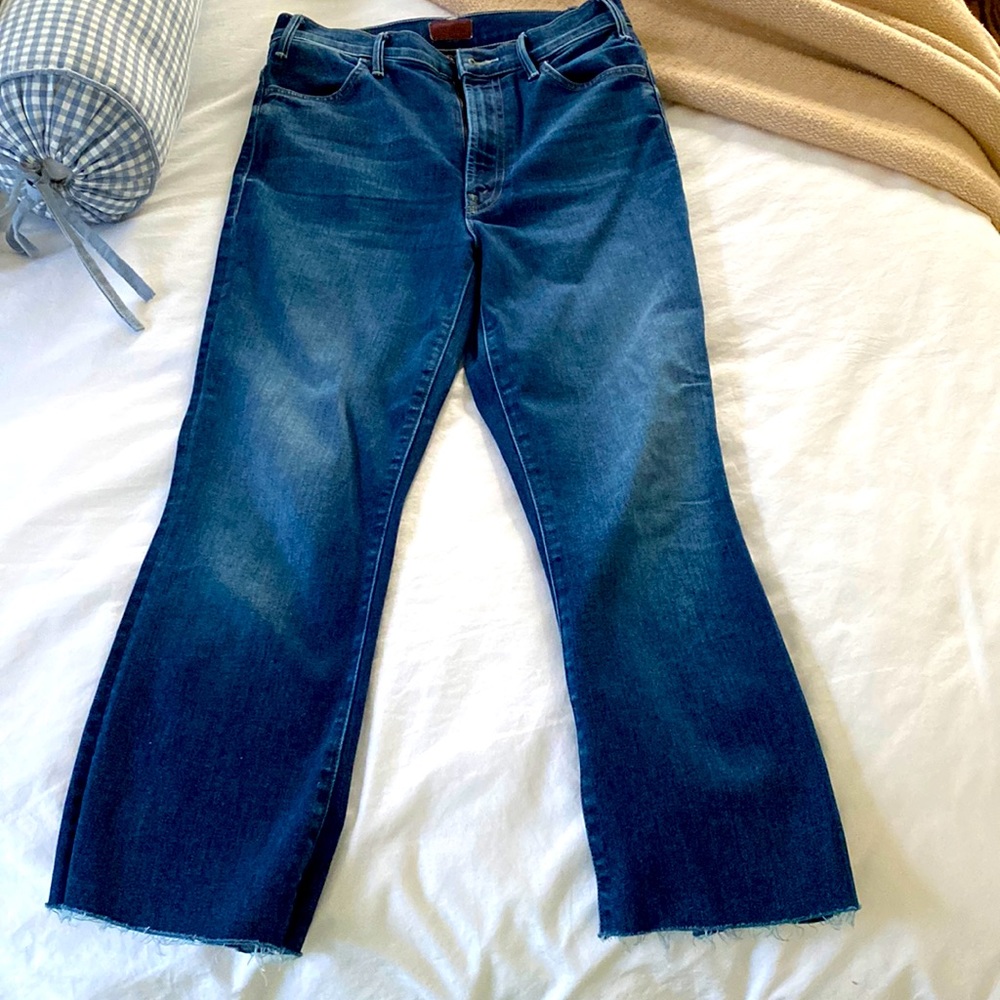 MOTHER hustler rankle fray, size 26